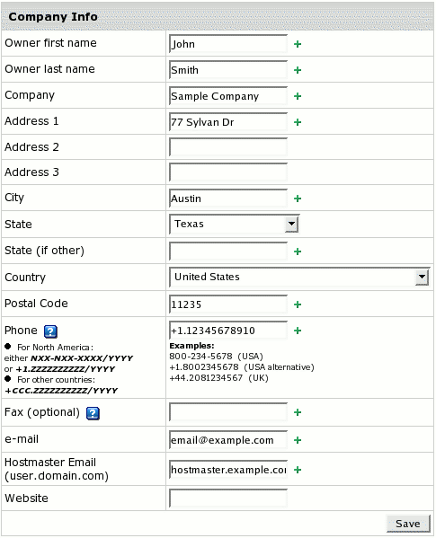 Companyinfo